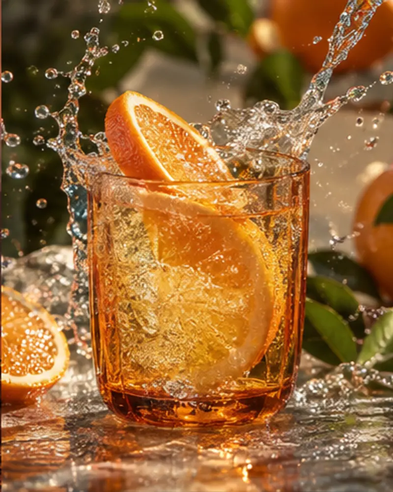 A vivid drink with fresh citrus — an example image result